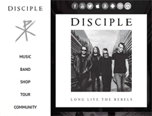 Tablet Screenshot of disciplerocks.com